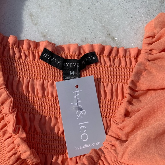 Ivy and Leo Smocked chiffon blouse - Picture 2 of 3